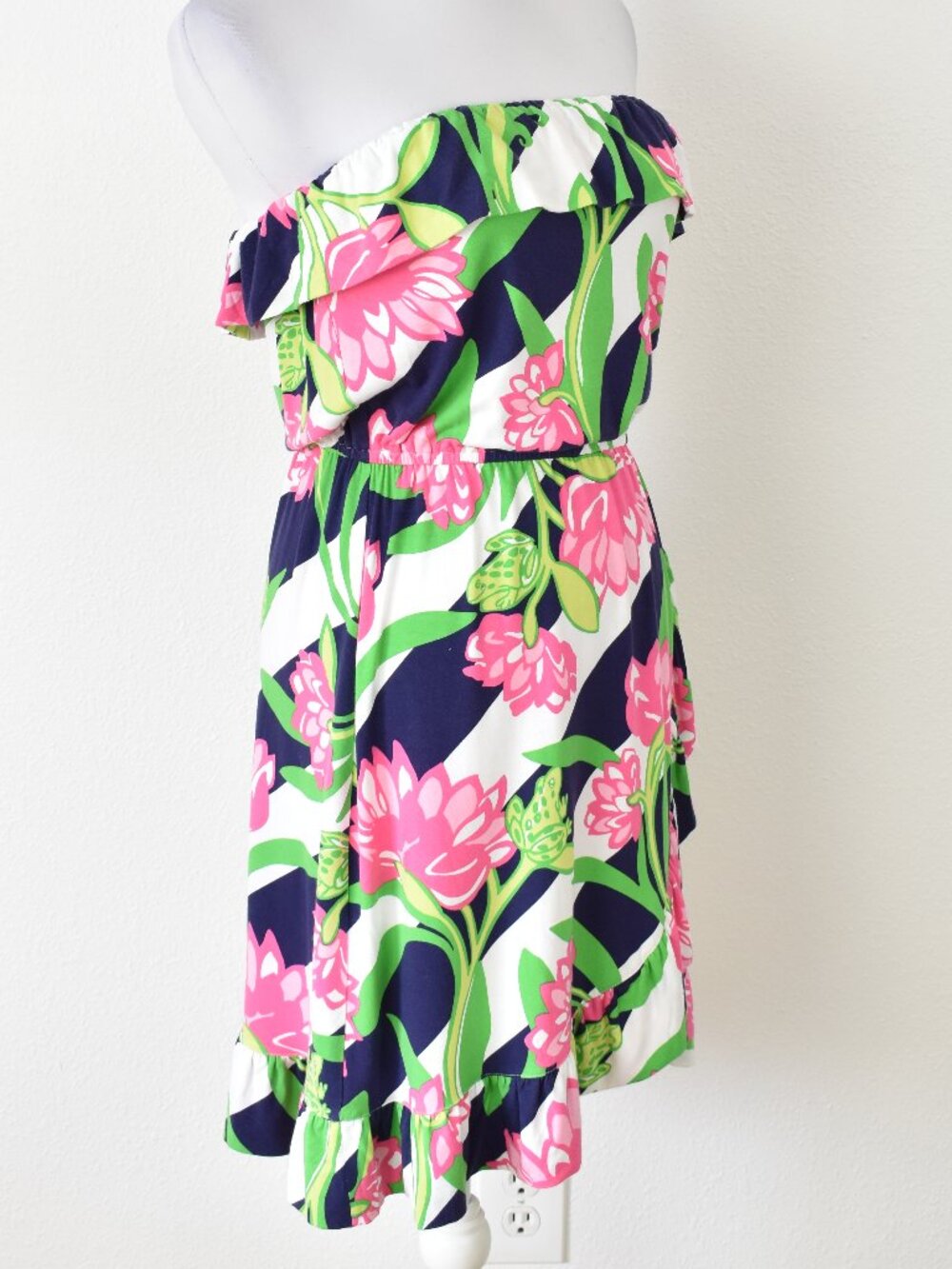 Lilly Pulitzer Jumping The Line Flor Dress NEW - M - Picture 9 of 11